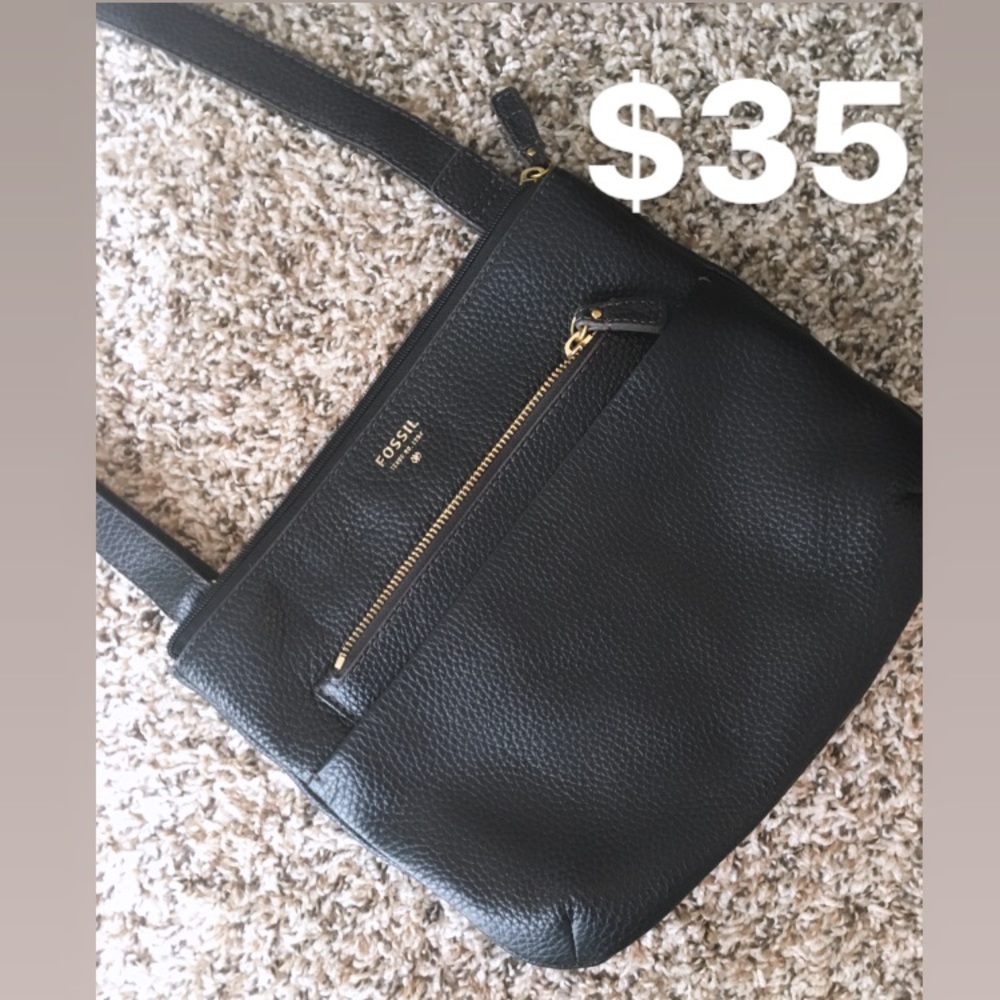 Fossil crossbody Black